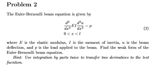 Euler Beam Bending Equation The Best Picture Of Beam