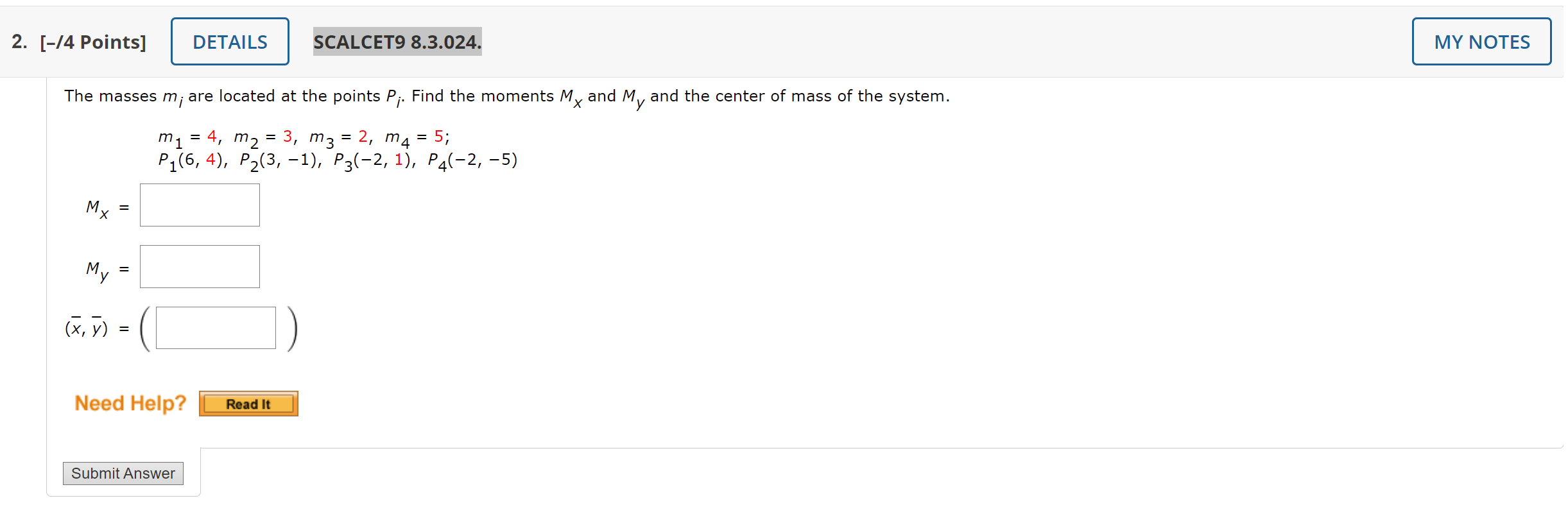 Solved 4. [-74 Points] DETAILS SCALCET9 8.3.027. MY NC | Chegg.com