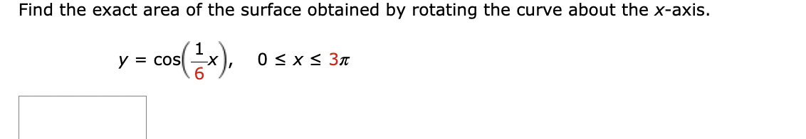 Solved Find The Exact Area Of The Surface Obtained By | Chegg.com ...