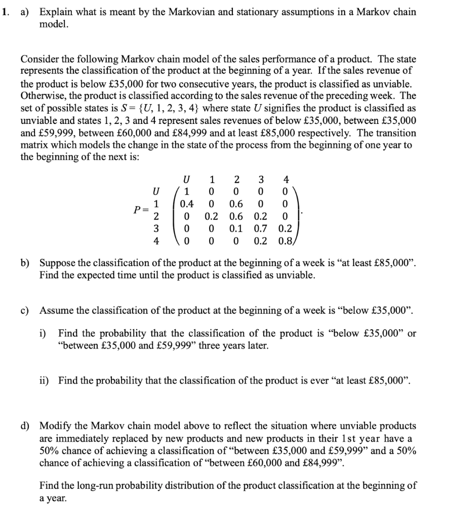 please explain it step by step and show the formulas | Chegg.com