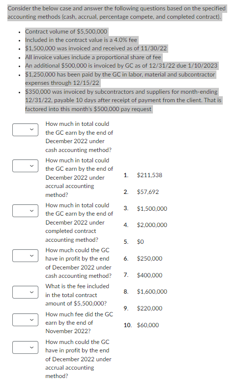 Solved Consider The Below Case And Answer The Following | Chegg.com