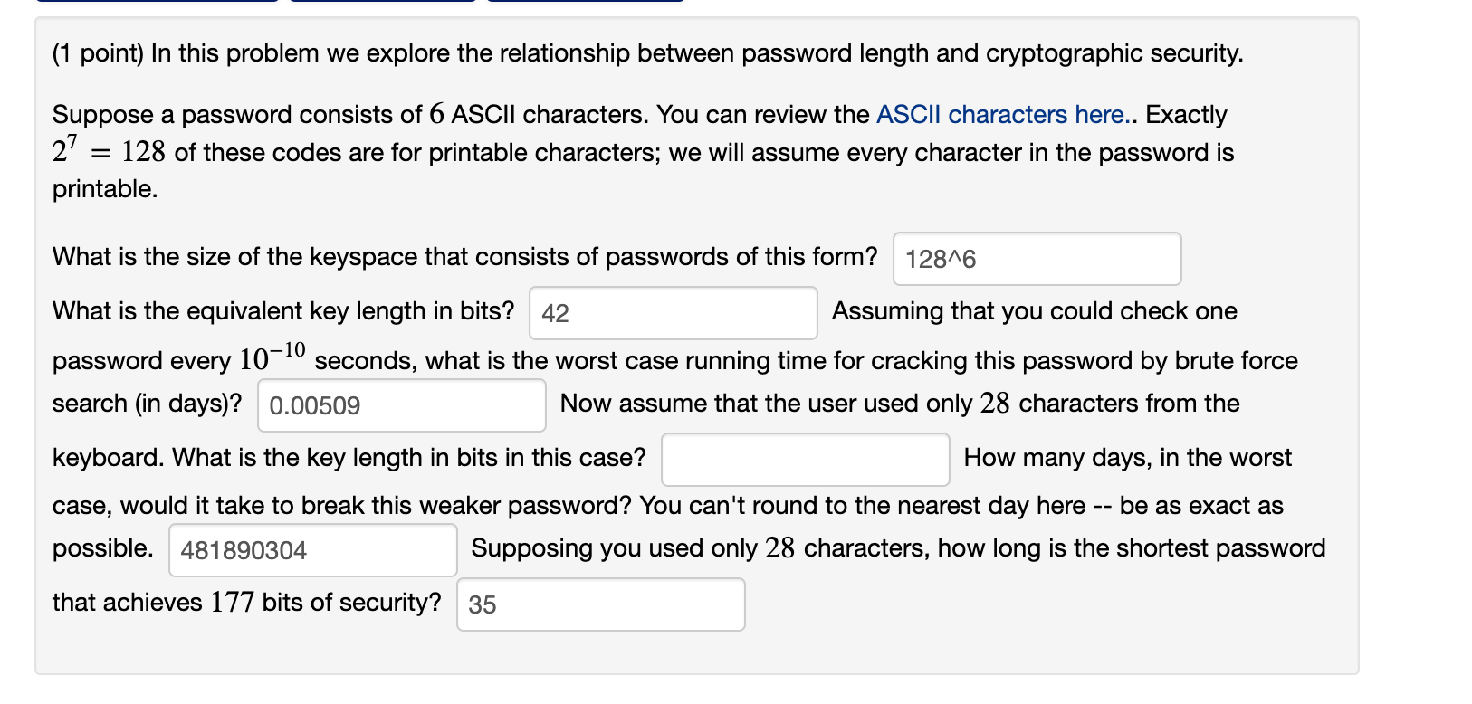 Solved I can't figure out the last three pleas help me out | Chegg.com