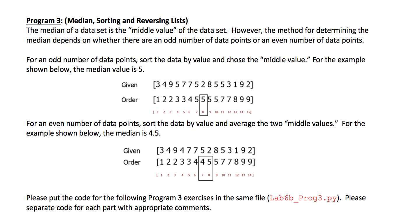 Solved Part B. Develop code to implement the “Fake Sort" | Chegg.com