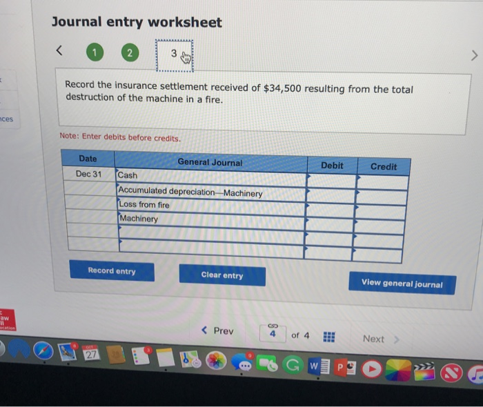 Solved Check my work Required information The following | Chegg.com