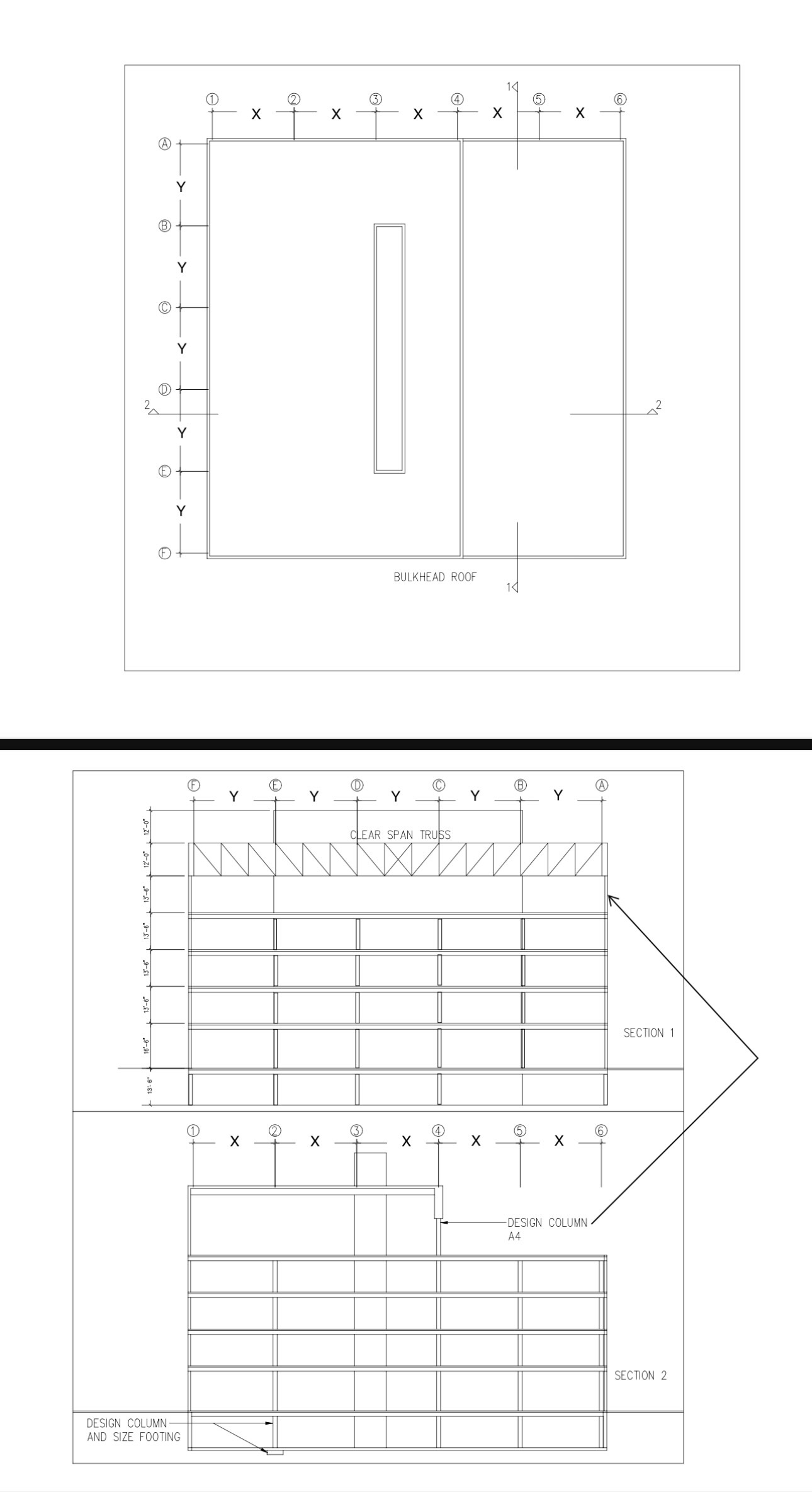 The plans shown are for a five-story office building | Chegg.com