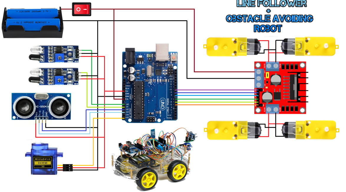 Solved For the circuit diagram of the mobot (mobile robot)