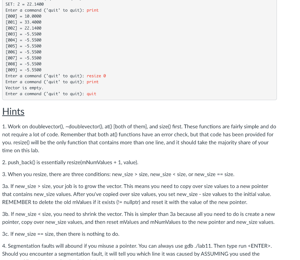 Assignment You will be creating the 