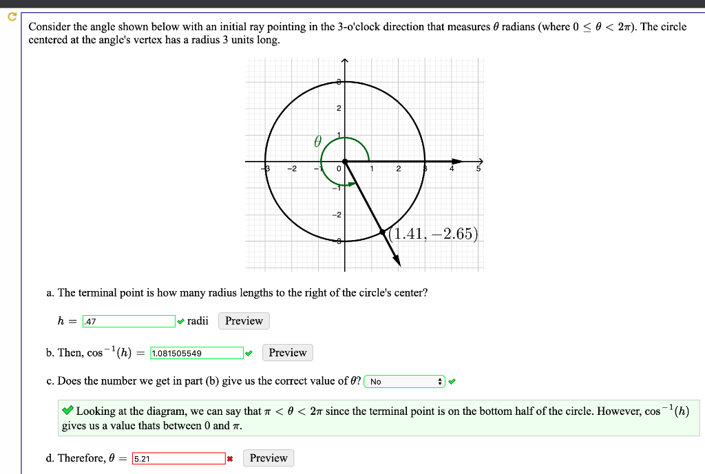 Solved Consider the angle shown below with an initial ray | Chegg.com