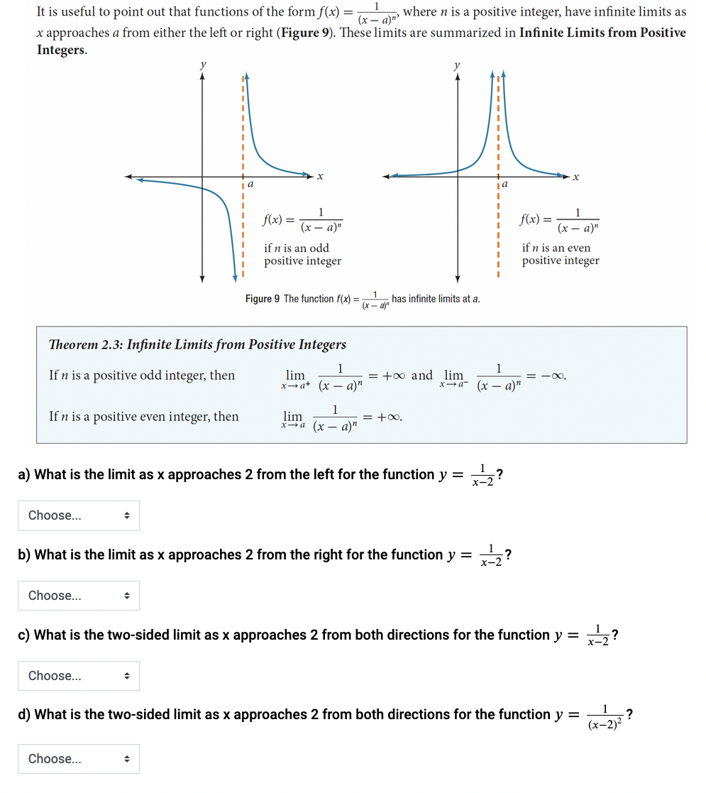 Solved It is useful to point out that functions of the form | Chegg.com