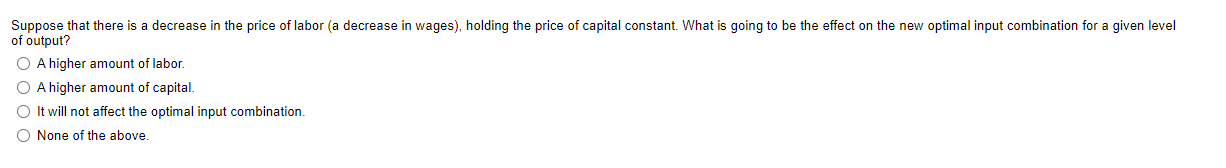 Solved Suppose that there is a decrease in the price of | Chegg.com