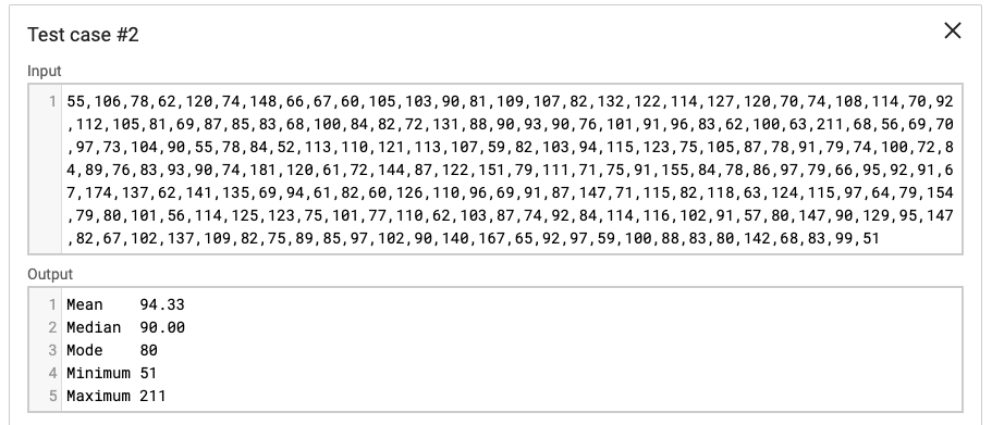 Solved Python problem: Write a program which calculates | Chegg.com