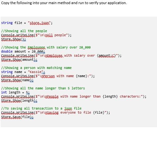 Solved Using C# code only (not XML or database) solve | Chegg.com