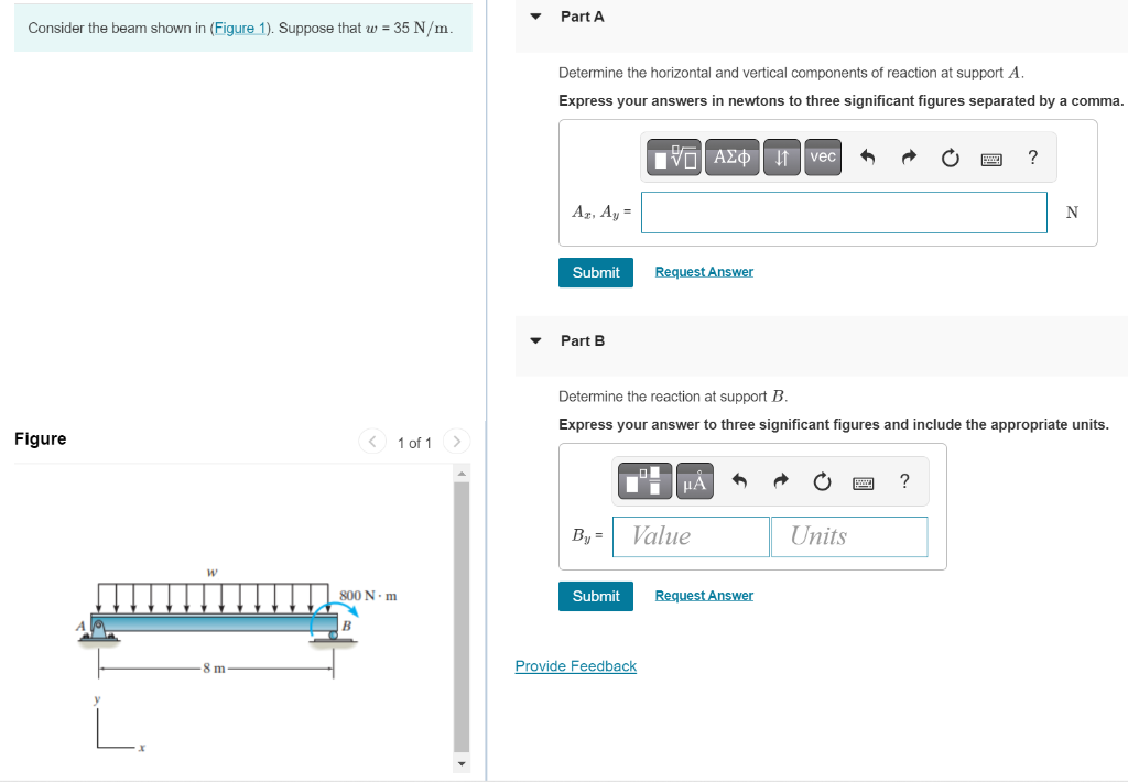 Solved Consider The Beam Shown In (Figure 1). Suppose That | Chegg.com