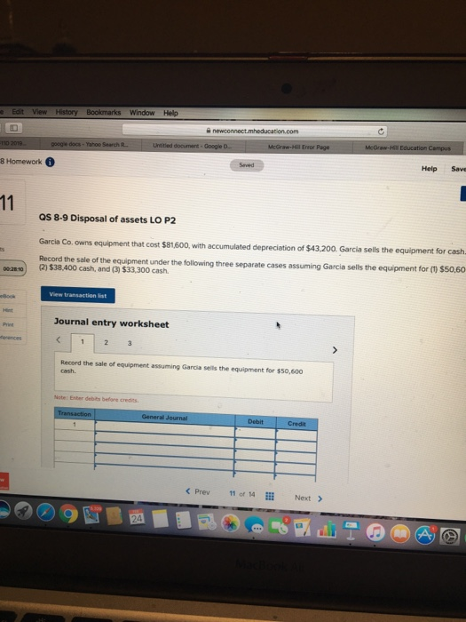 Solved e Edit View Window Help 8 Homework 0 Saved Help Save | Chegg.com