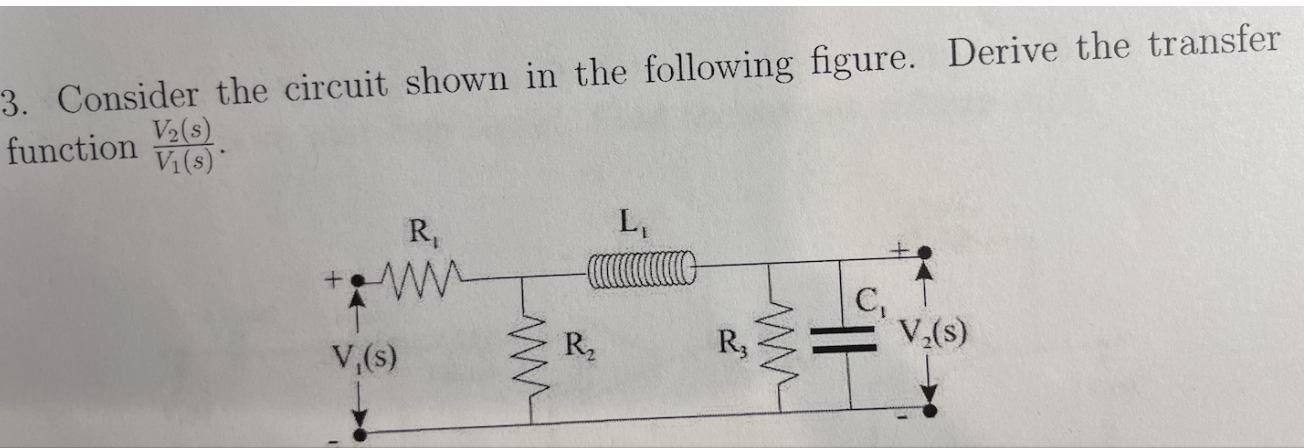 Solved 3. Consider the circuit shown in the following | Chegg.com