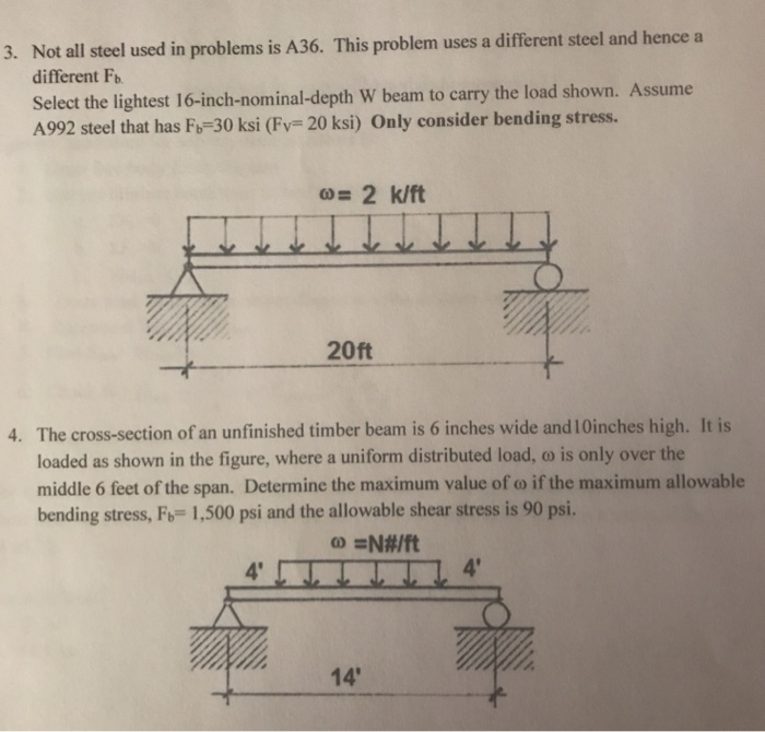 Solved in problems is A36. This problem uses a different | Chegg.com