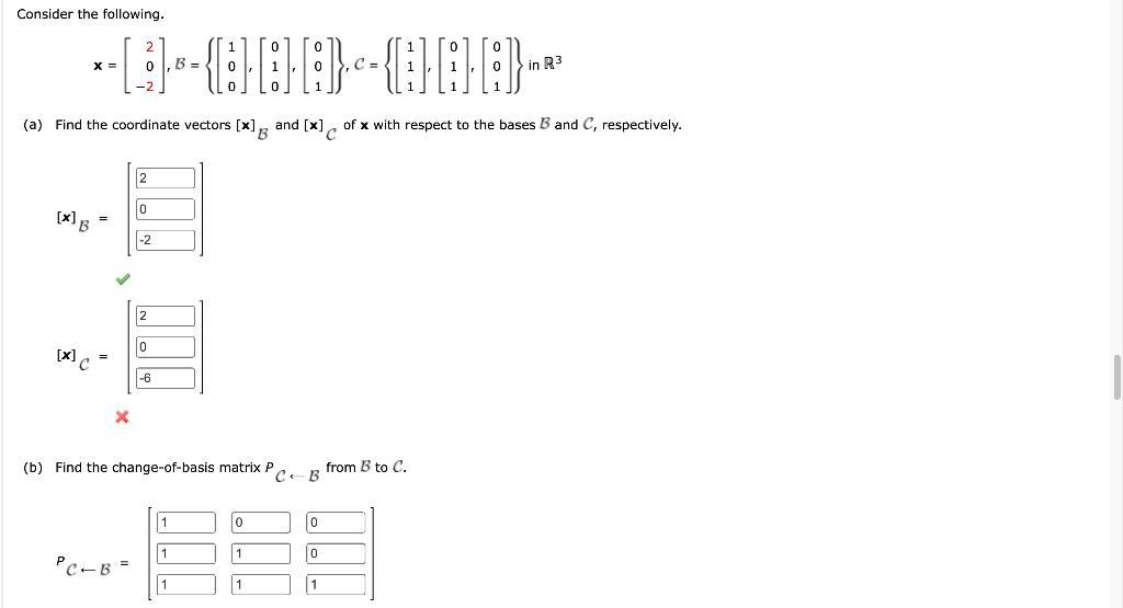 Solved Consider The Following. | Chegg.com