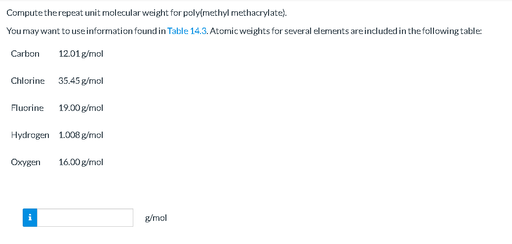 solved-compute-the-repeat-unit-molecular-weight-for-chegg