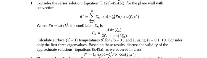 Solved . Consider the series solution, Equation | Chegg.com