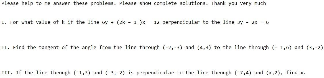 Solved Please help to me answer these problems. Please show | Chegg.com