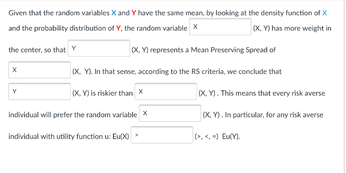 Solved Question 1 25 pts Consider the following two random | Chegg.com