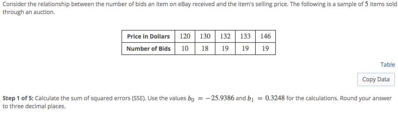 Solved Step 2 of 5: Calculate the estimated variance of | Chegg.com