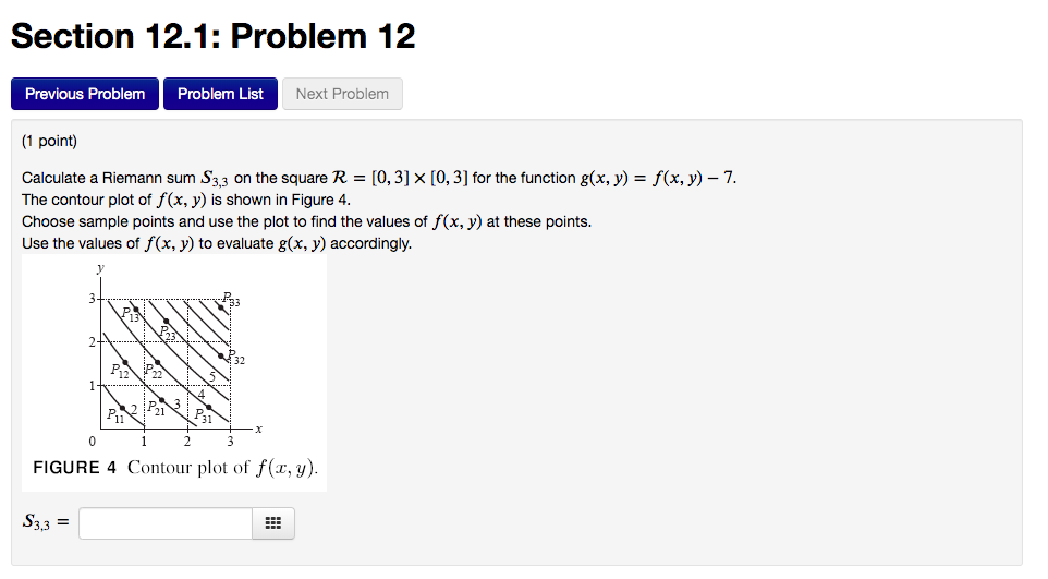 Solved Section 12.1: Problem 12 Previous Problem Problem | Chegg.com