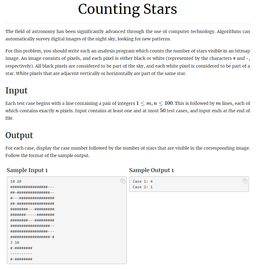 Solved Counting Stars The field of astronomy has been | Chegg.com