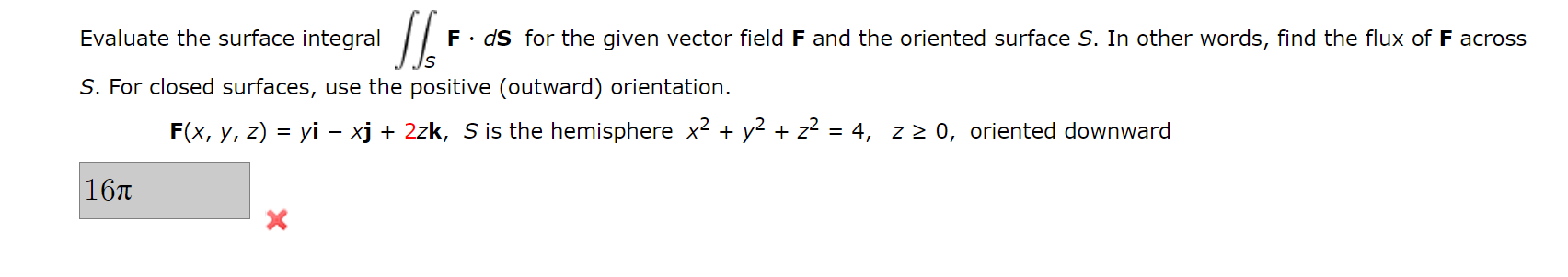 Solved Evaluate The Surface Integral Se Fºds For The Given 3393