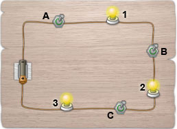 Solved The circuit is working, and all three bulbs are lit. | Chegg.com