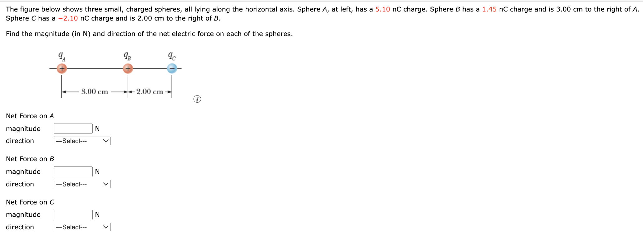 solved-the-figure-below-shows-three-small-charged-spheres-chegg