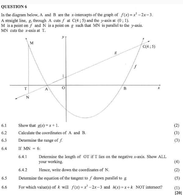 Solved Question 6 In The Diagram Below A And B Are The X Chegg Com