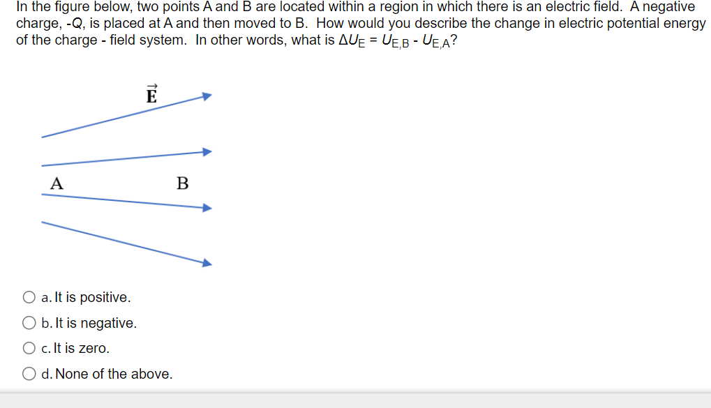 Solved In the figure below, two points A and B are located | Chegg.com
