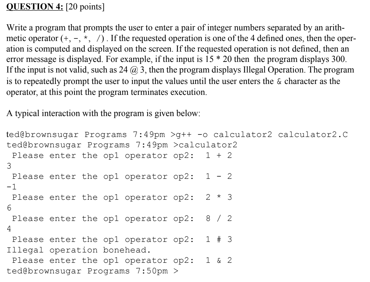 Solved Write a program that prompts the user to enter a pair | Chegg.com