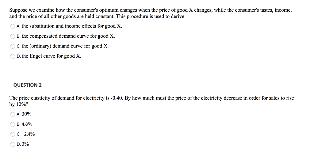 Solved Suppose We Examine How The Consumer S Optimum Changes Chegg Solved Suppose We Examine How The Consumer S Optimum Changes Chegg
