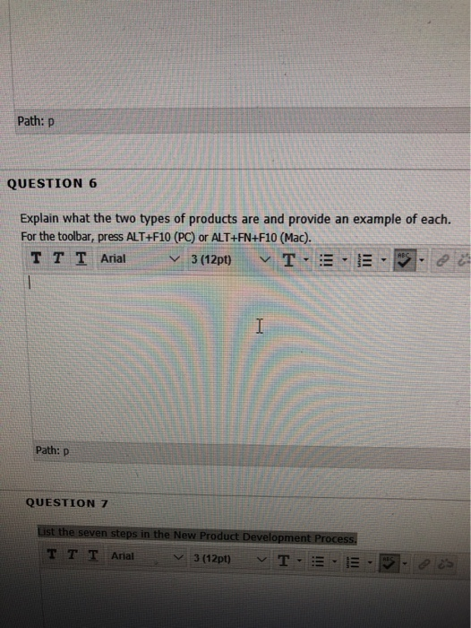 Solved Path: p QUESTION 6 Explain what the two types of | Chegg.com