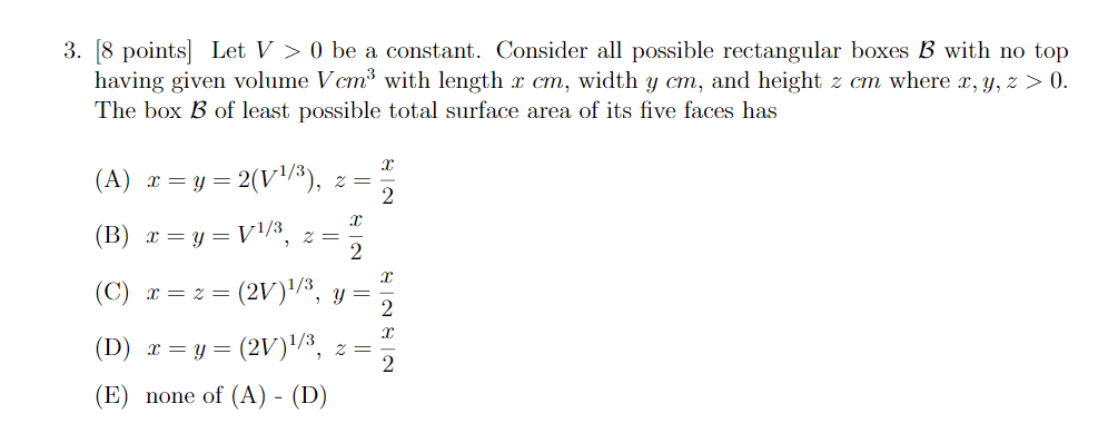 Solved 3 8 Points Let V O Be A Constant Consider Al Chegg Com