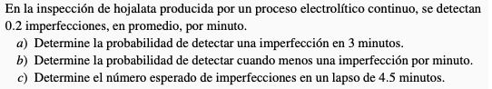 Solved En la inspección de hojalata producida por un proceso | Chegg.com