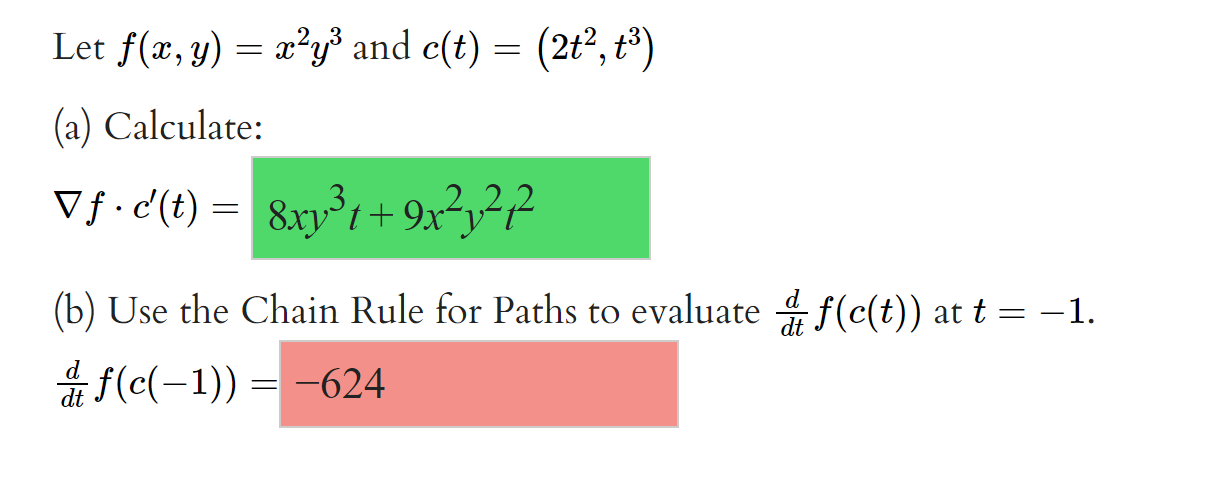 Solved I am not sure what I'm doing wrong in part (b). | Chegg.com