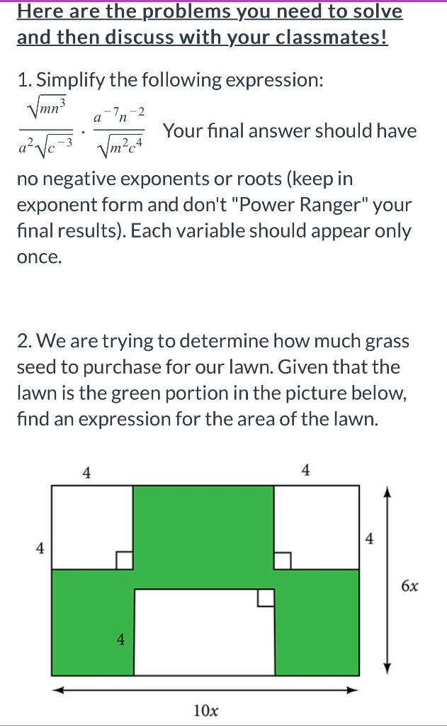 Solved Here are the problems you need to solve and then | Chegg.com