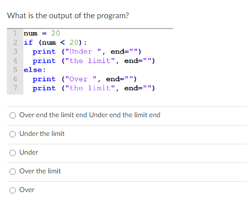 Solved What is the output of the program? 1 num =14 2 if | Chegg.com