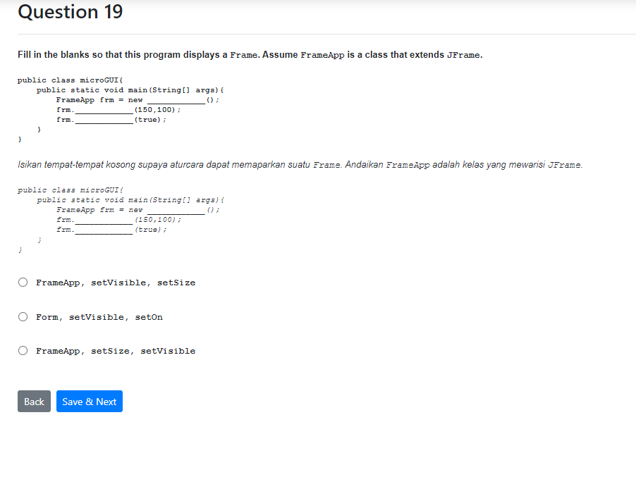 Solved Question 14 Analyse the following program and select | Chegg.com