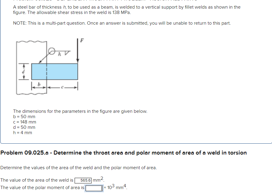 solved-a-steel-bar-of-thickness-h-to-be-used-as-a-beam-is-chegg