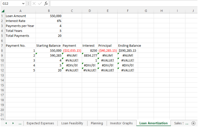 Solved In Excel, I need help with this, please. I have the | Chegg.com