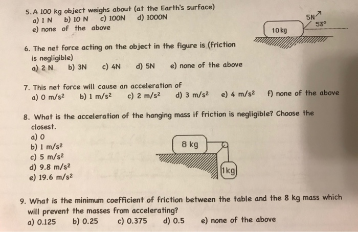 solved-5-a-100-kg-object-weighs-about-at-the-earth-s-chegg