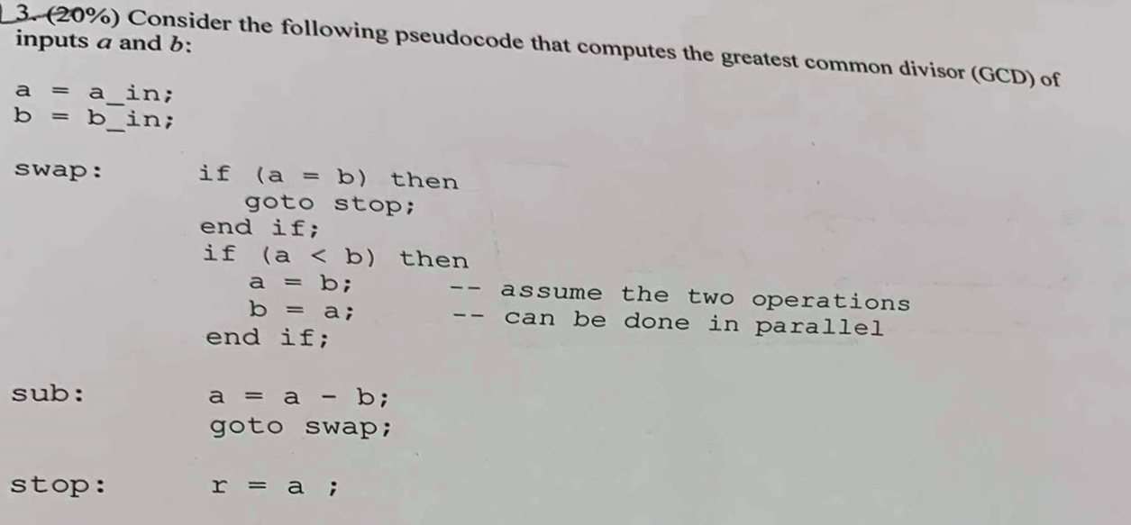 Solved Questions: a) Draw an ASMD chart for the | Chegg.com