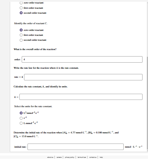 Solved For The Reaction 2 A G 2 B G C G 3g G 4 Chegg Com