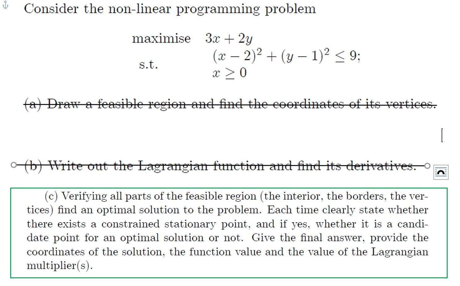 Solved I ONLY need the answer to PART C. I included | Chegg.com