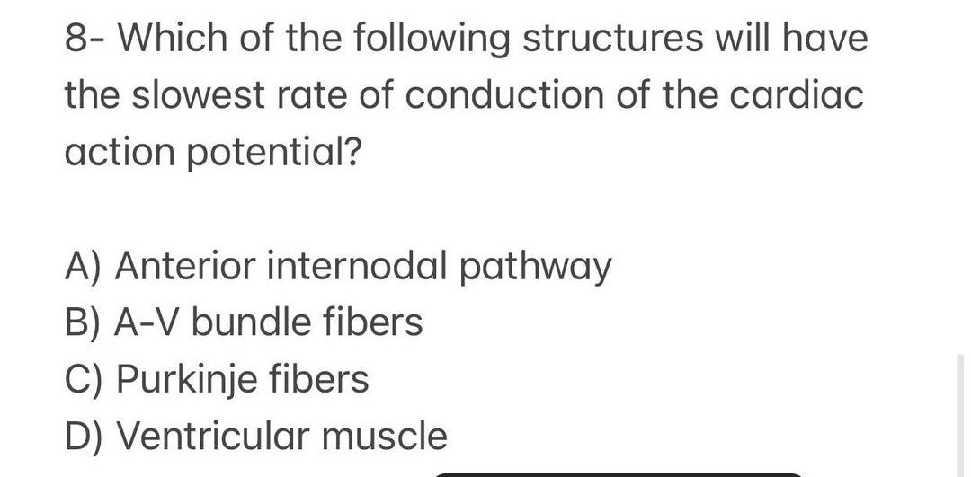 Solved 8- Which of the following structures will have the | Chegg.com