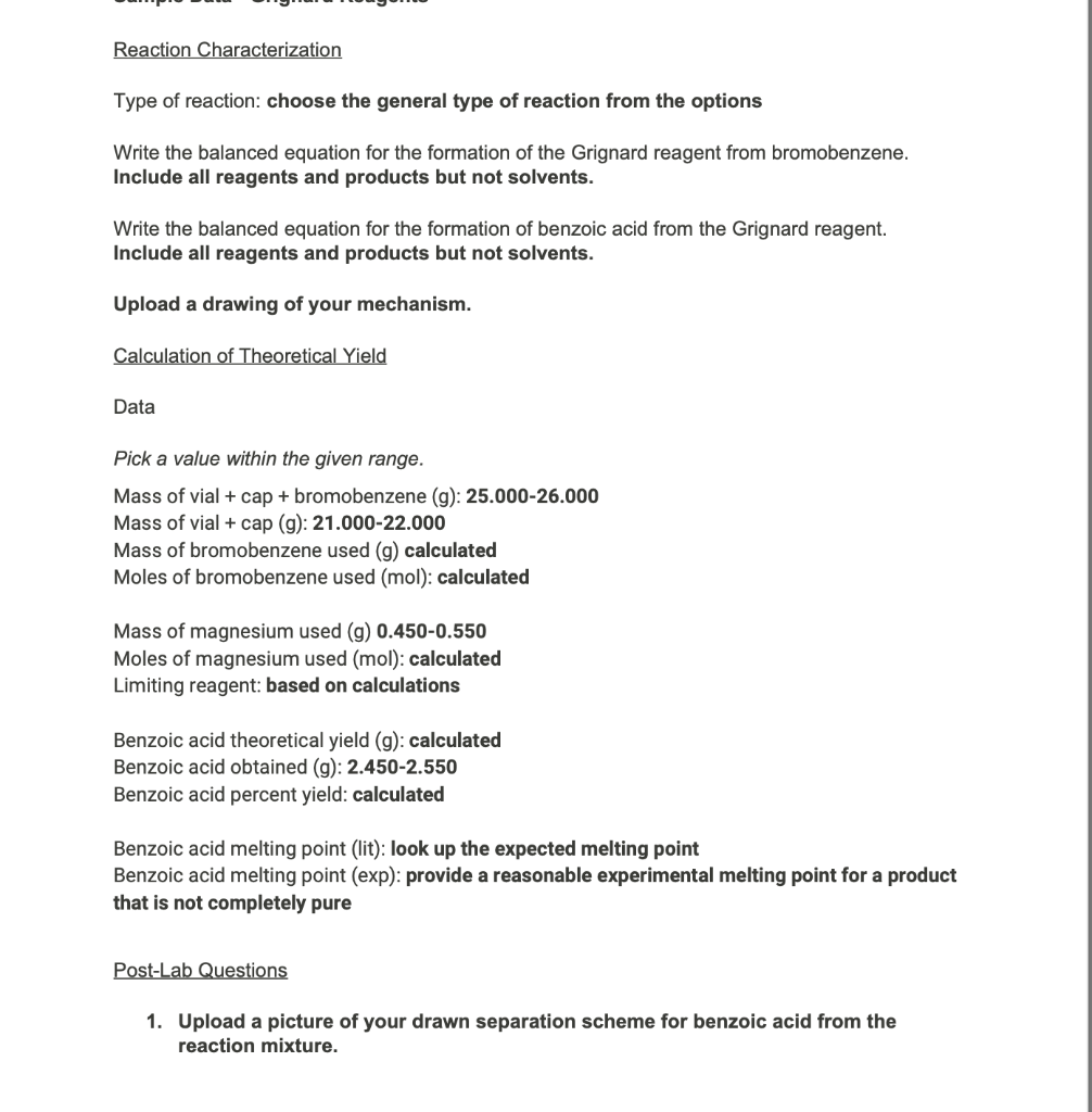 Solved Reaction Characterization Type of reaction: choose | Chegg.com
